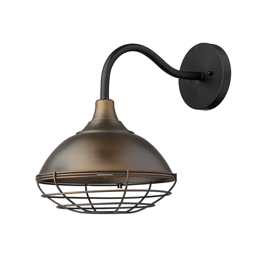 Afton 1-Light Outdoor Wall Sconce - Image 1