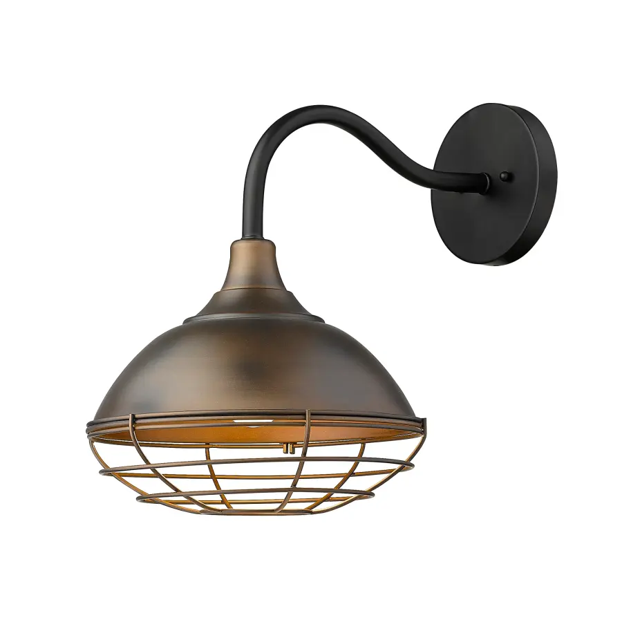 Afton 1-Light Outdoor Wall Sconce - Image 2
