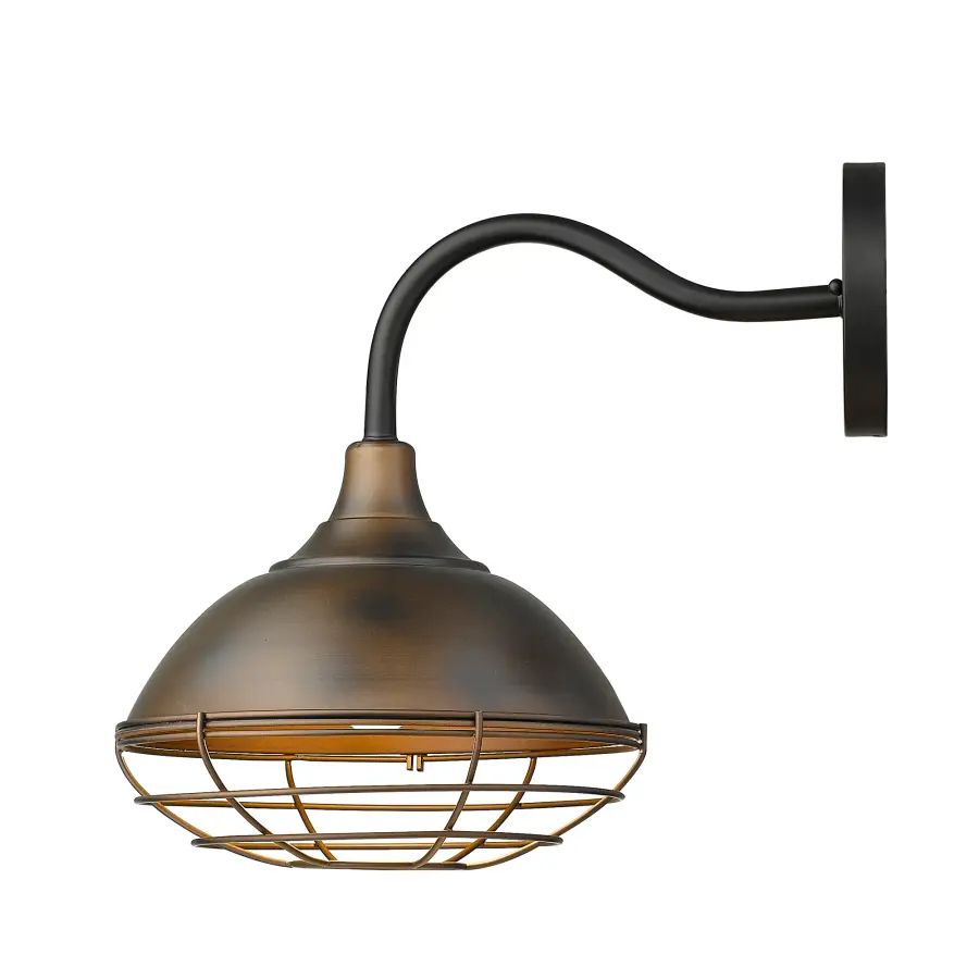 Afton 1-Light Outdoor Wall Sconce - Image 3
