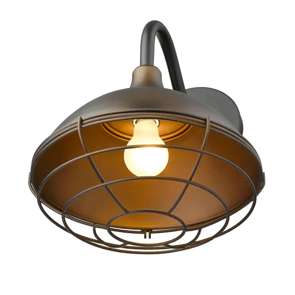 Afton 1-Light Outdoor Wall Sconce - Image 6