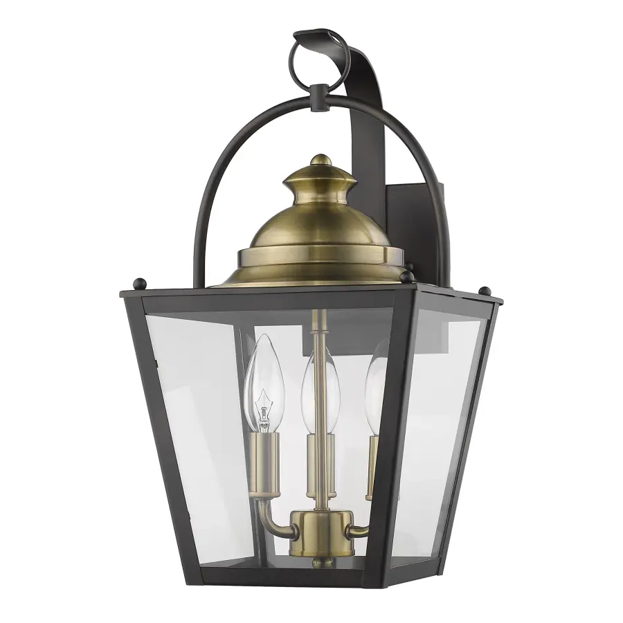 Savannah 3-Light Wall Mount in Oil-Rubbed Bronze - Image 1