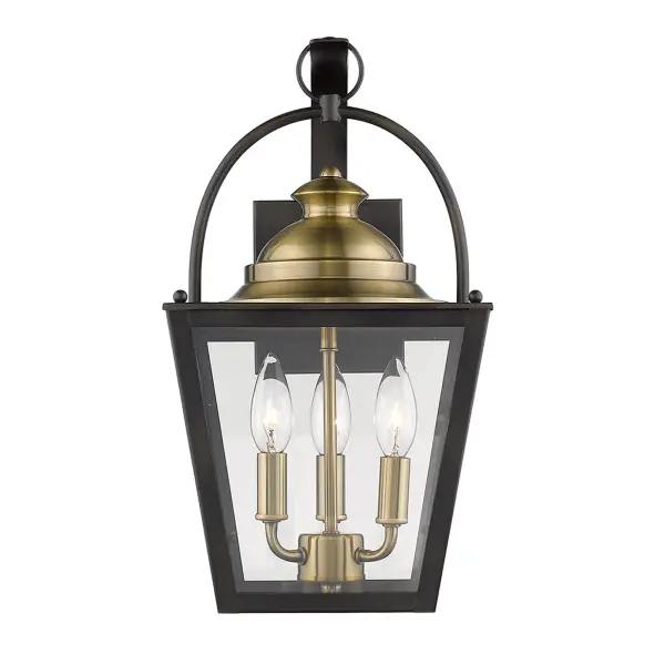 Savannah 3-Light Wall Mount in Oil-Rubbed Bronze - Image 6