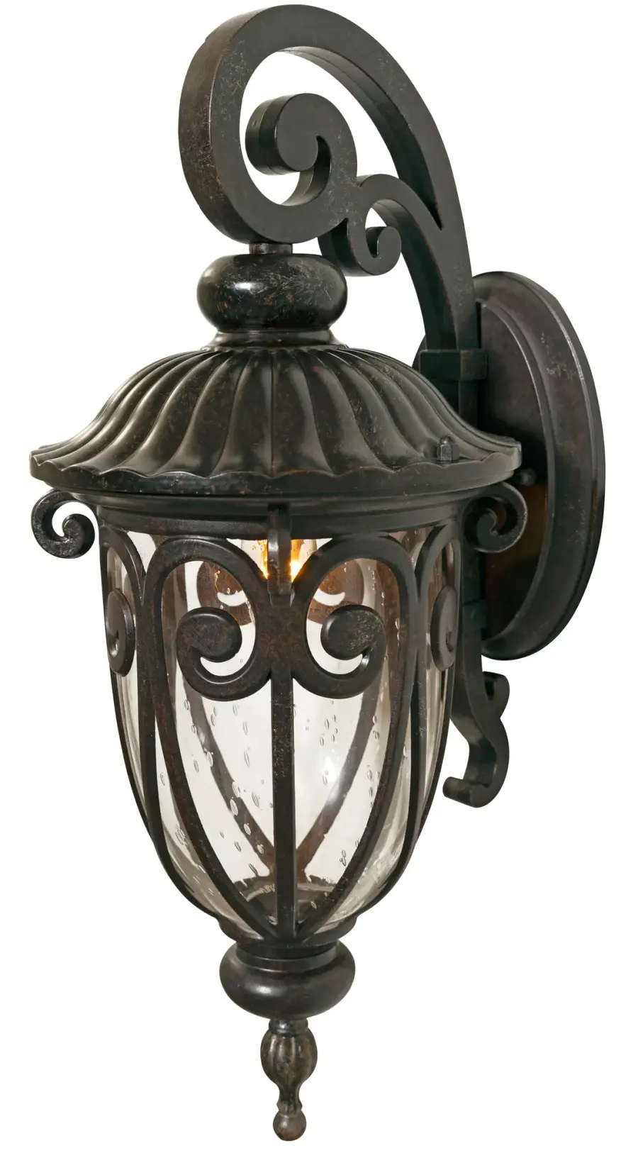 Naples 1-Light Outdoor Wall Sconce - Image 3