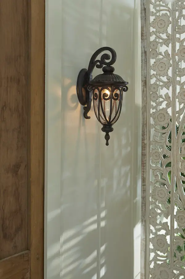 Naples 1-Light Outdoor Wall Sconce - Image 4
