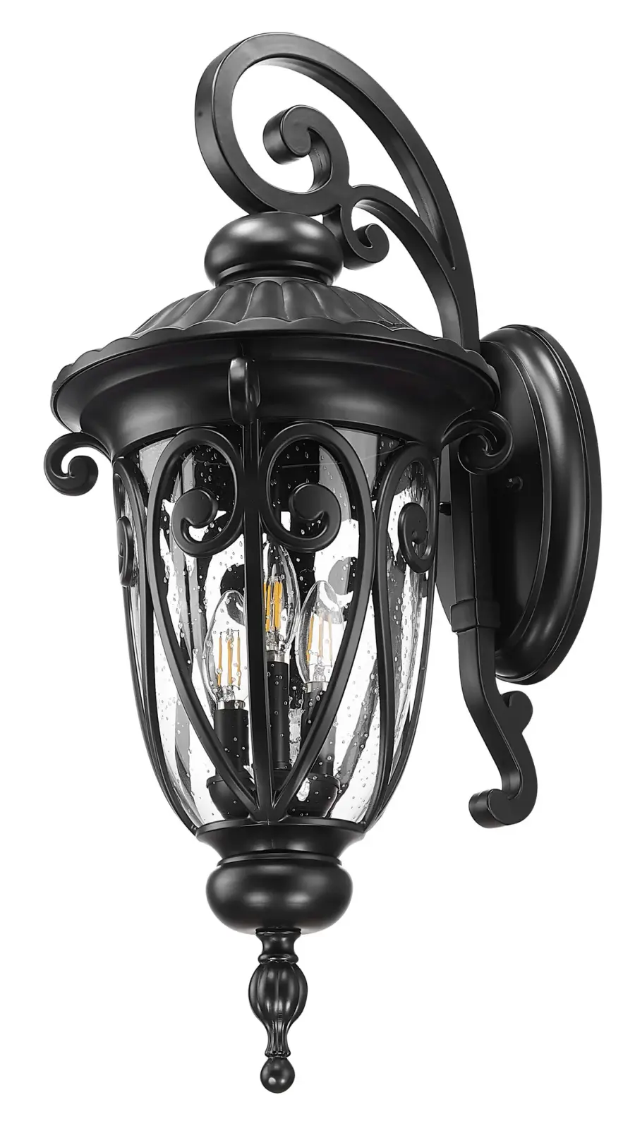 Naples 3-Light Outdoor Wall Sconce - Image 3