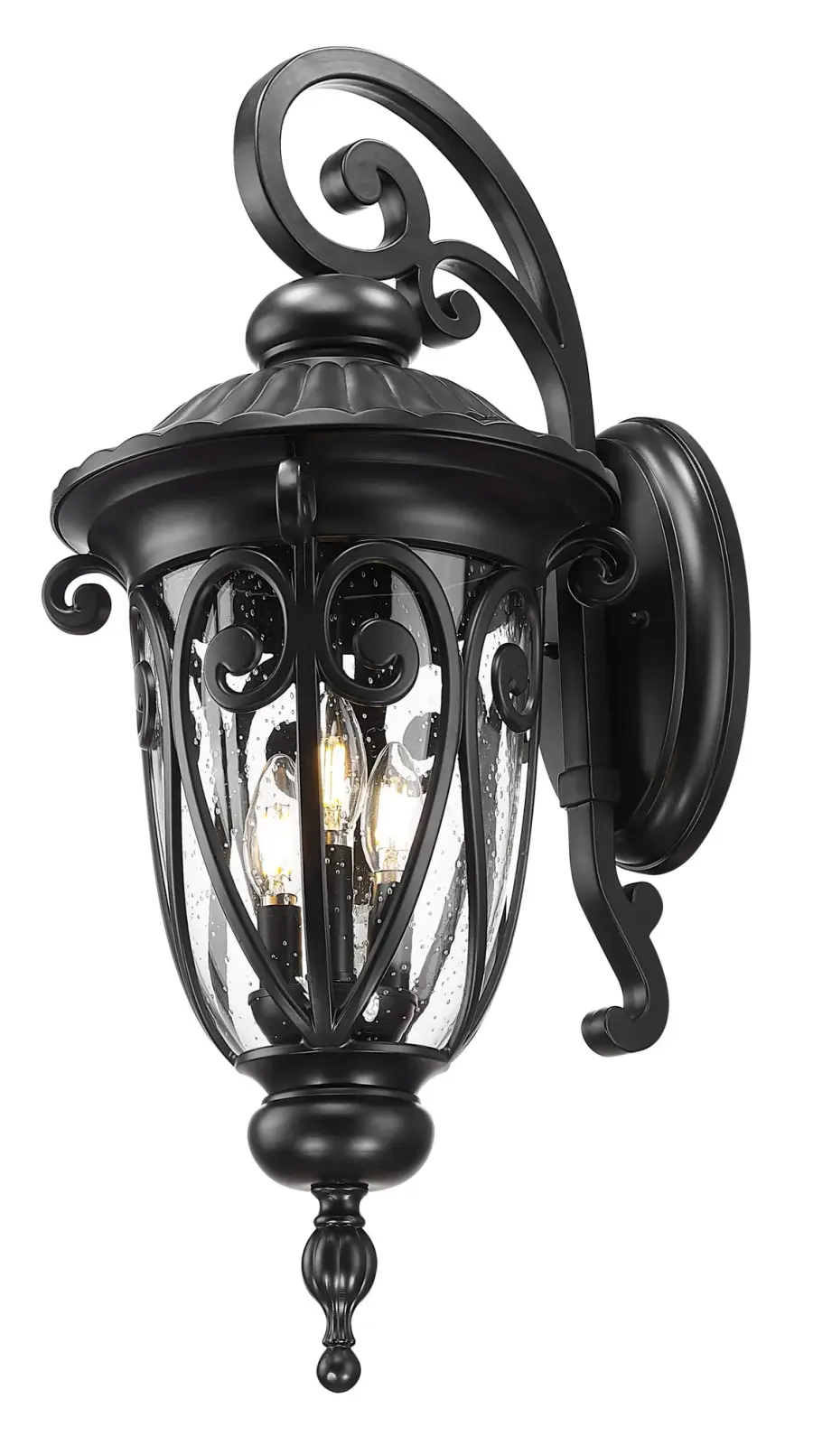 Naples 3-Light Outdoor Wall Sconce - Image 4