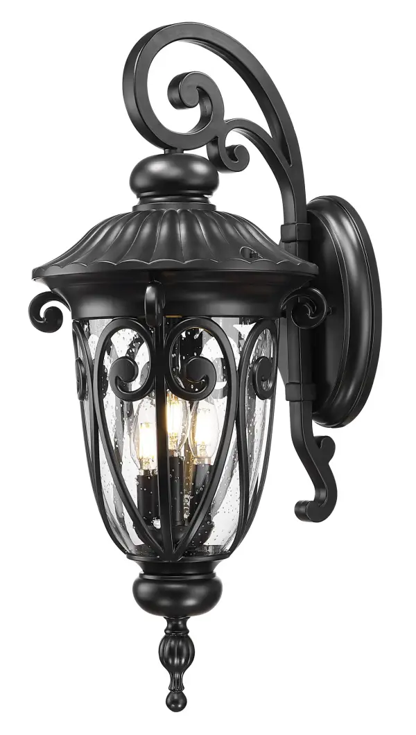 Naples 3-Light Outdoor Wall Sconce - Image 5