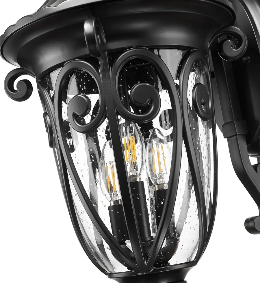 Naples 3-Light Outdoor Wall Sconce - Image 8