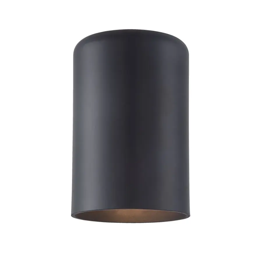 Durable MarbleX Outdoor Sconce with Modern Matte Black Finish