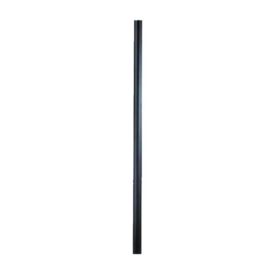8-Foot Commercial Grade Direct-Burial Post in Matte Black