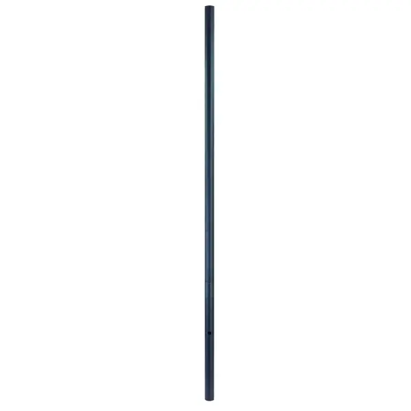 Heavy-duty extruded aluminum post designed for direct burial installation. At 10 feet tall, this commercial-grade mounting solution provides professional outdoor lighting infrastructure with durable matte black finish.