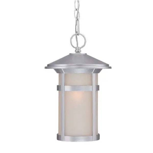 The Phoenix hanging lantern combines traditional styling with modern durability. Its MarbleX composite construction resists weather while the frosted linen glass provides warm, diffused light for outdoor spaces.