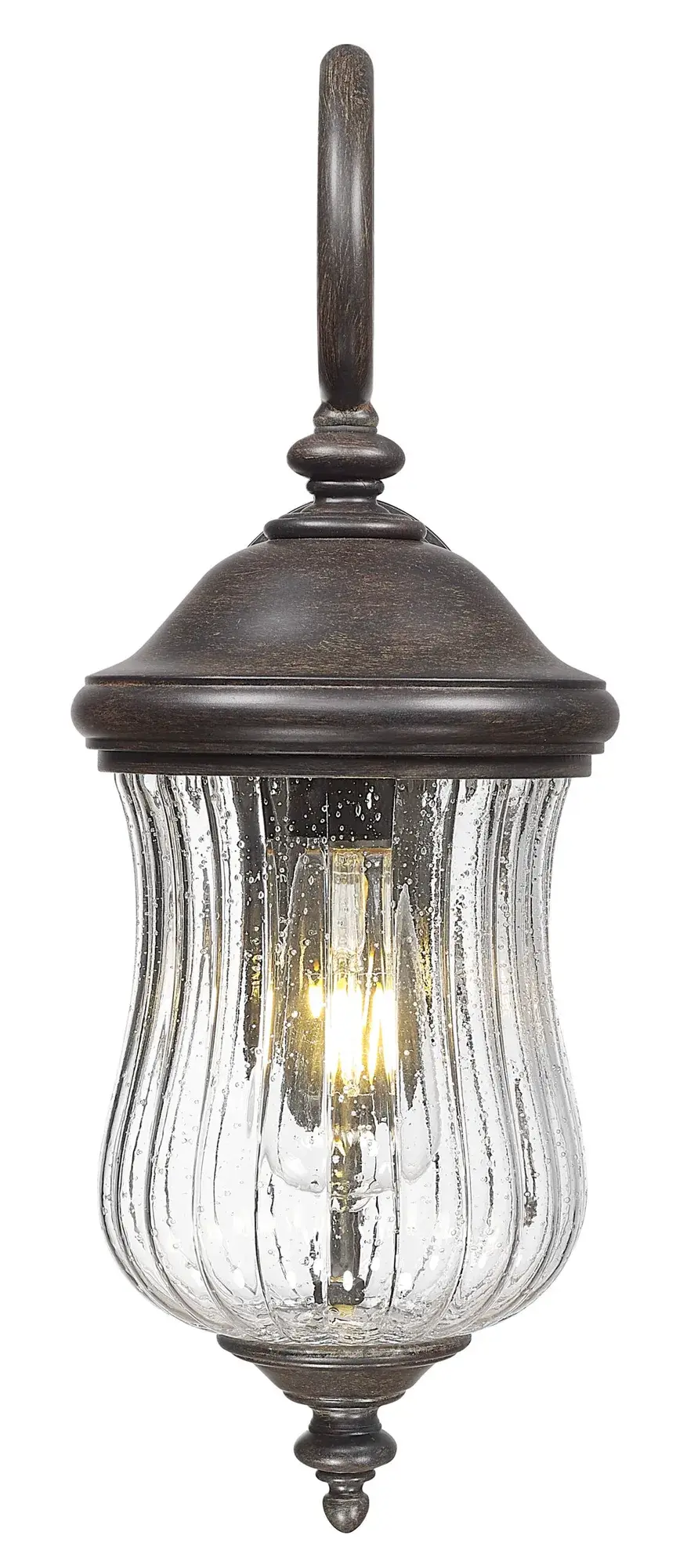 Bellagio 1-Light Outdoor Wall Lantern - Image 12