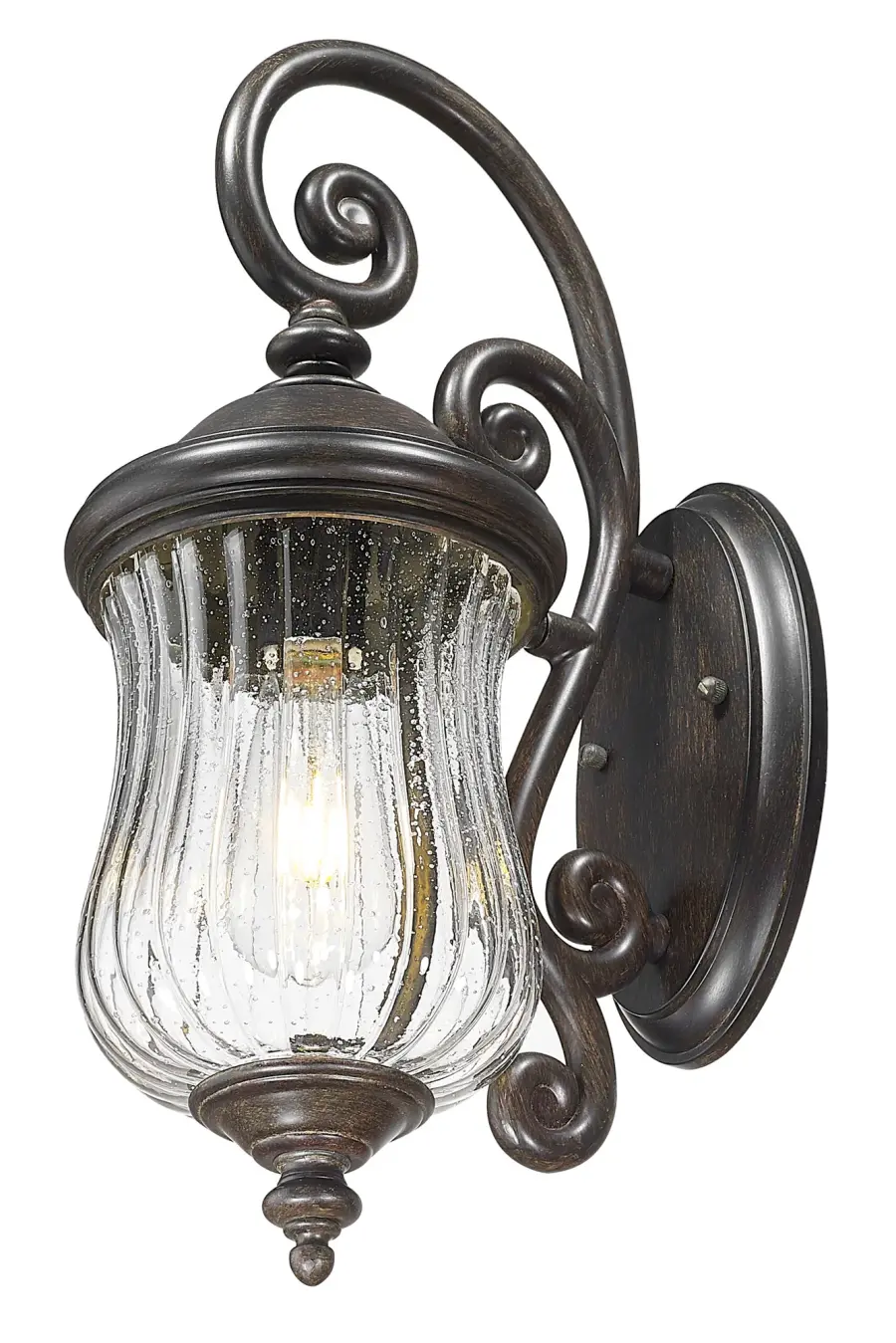 Bellagio 1-Light Outdoor Wall Lantern - Image 13