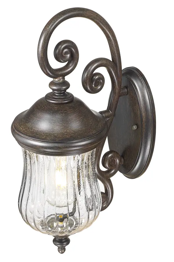 Bellagio 1-Light Outdoor Wall Lantern - Image 9