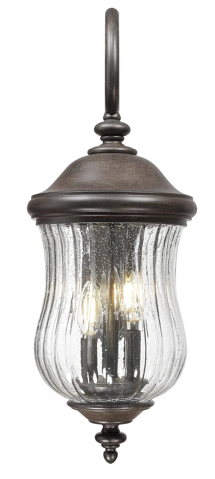 Bellagio 3-Light Outdoor Wall Lantern - Image 2