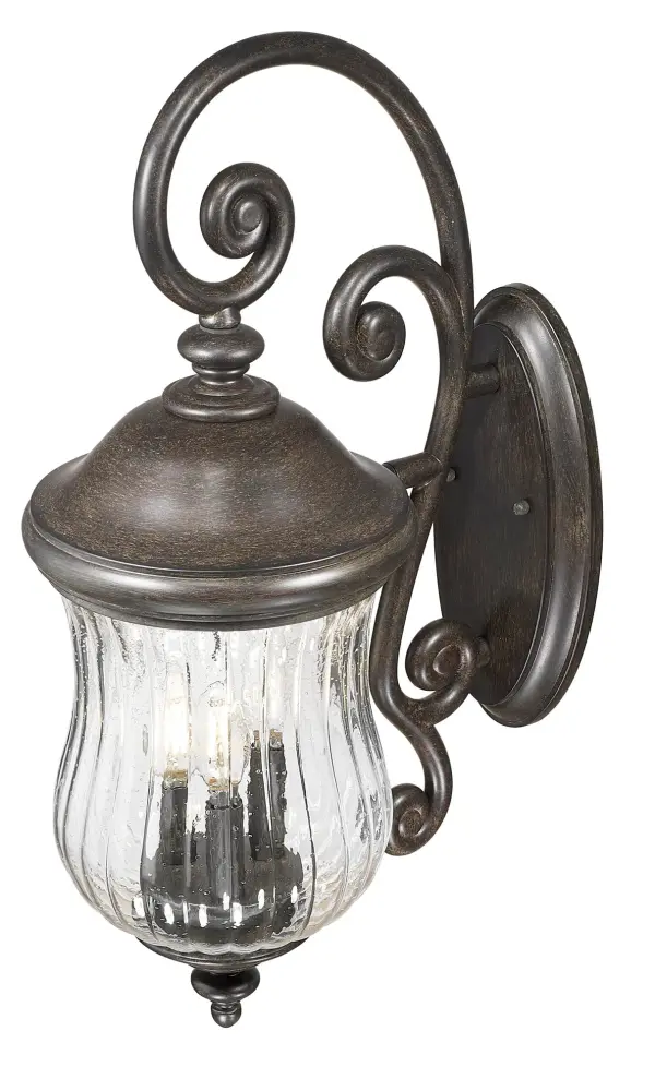 Bellagio 3-Light Outdoor Wall Lantern - Image 3