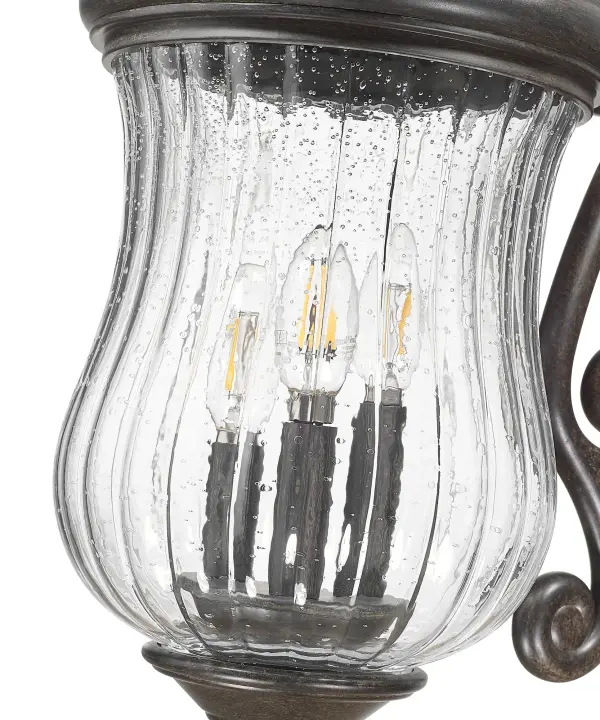 Bellagio 3-Light Outdoor Wall Lantern - Image 7