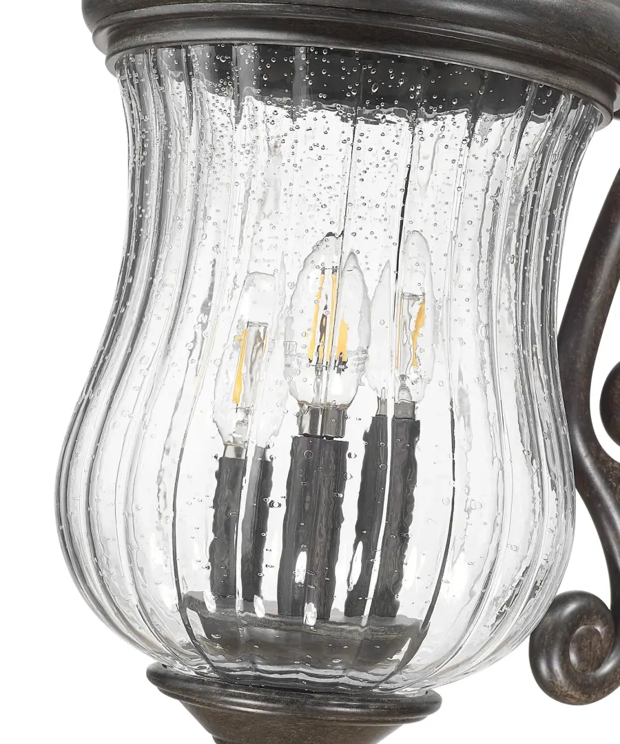 Bellagio 3-Light Outdoor Wall Lantern - Image 7