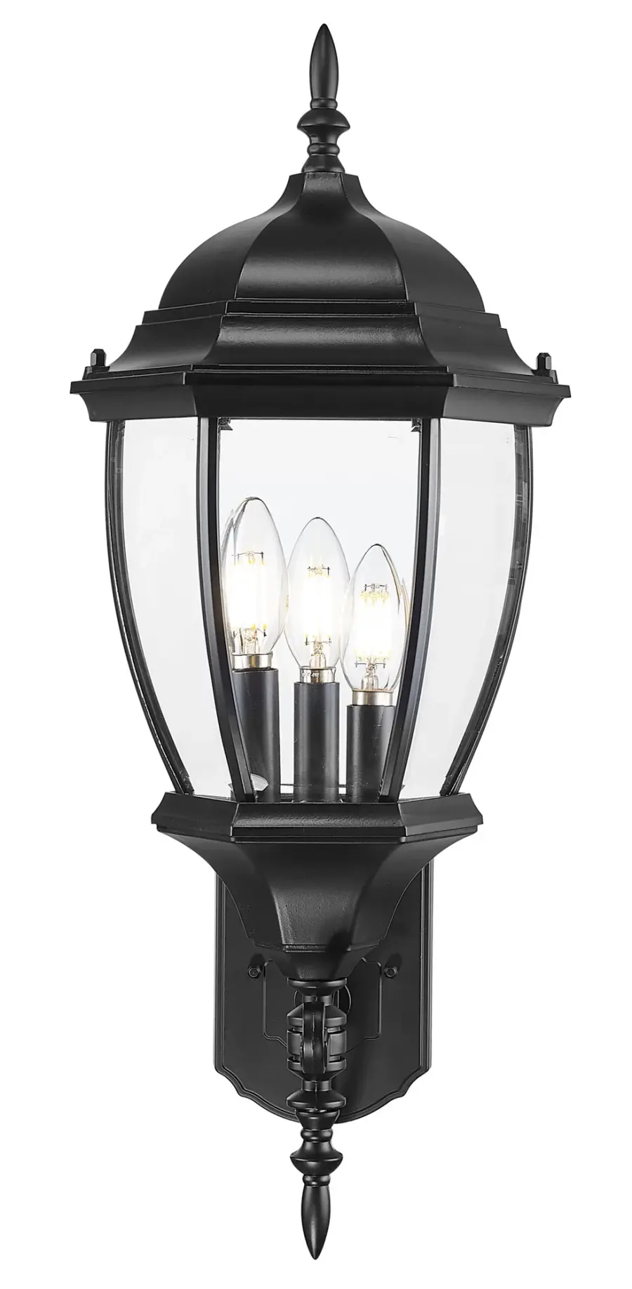 Wexford 3-Light Outdoor Wall Lantern - Image 2