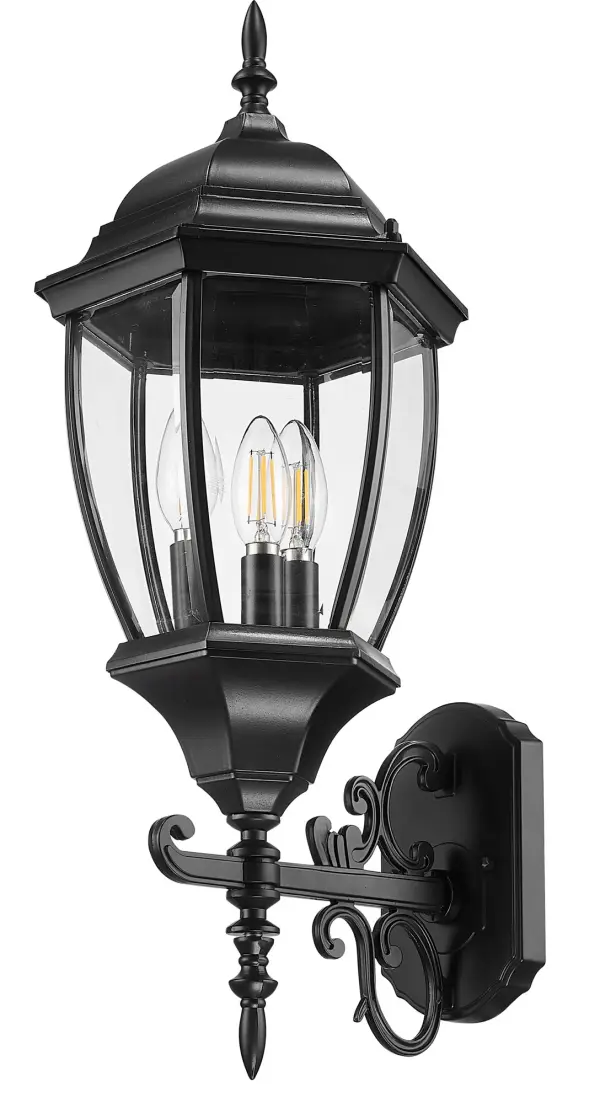 Wexford 3-Light Outdoor Wall Lantern - Image 3