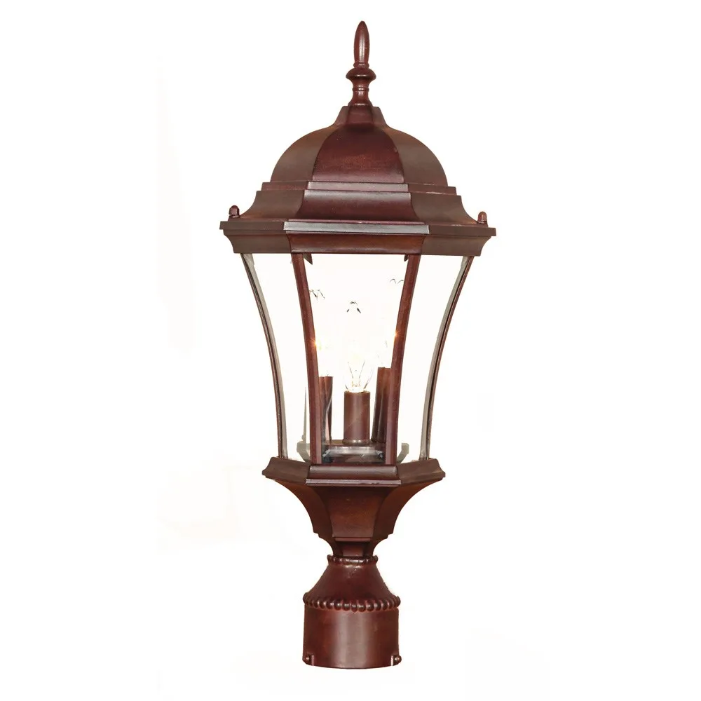 Bryn Mawr 3-Light Outdoor Post Mount