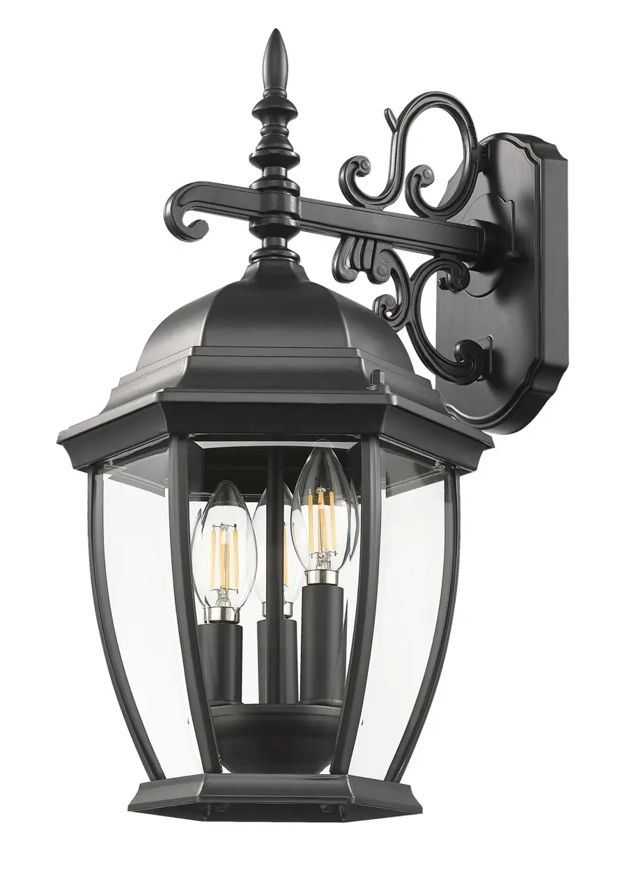 Wexford 3-Light Outdoor Wall Lantern - Image 1