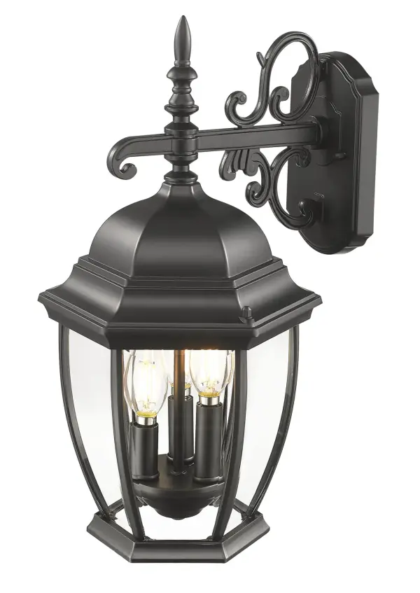 Wexford 3-Light Outdoor Wall Lantern - Image 2