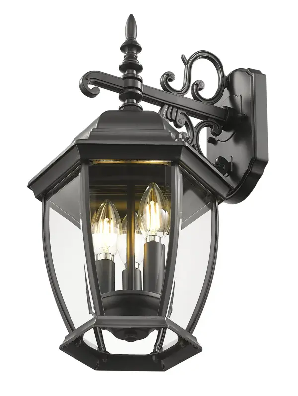 Wexford 3-Light Outdoor Wall Lantern - Image 3