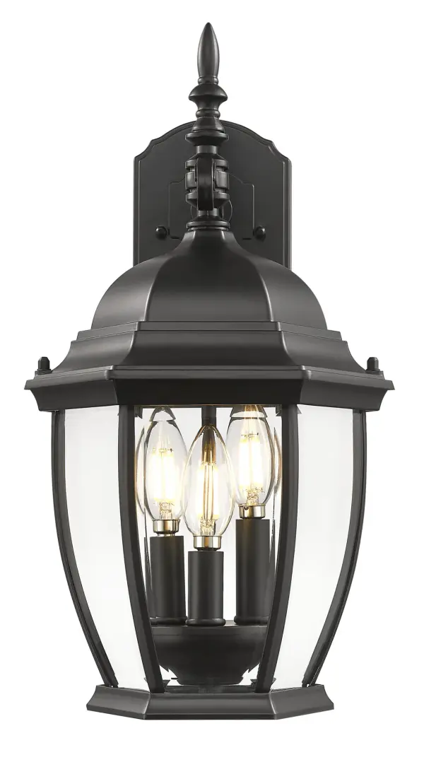Wexford 3-Light Outdoor Wall Lantern - Image 4