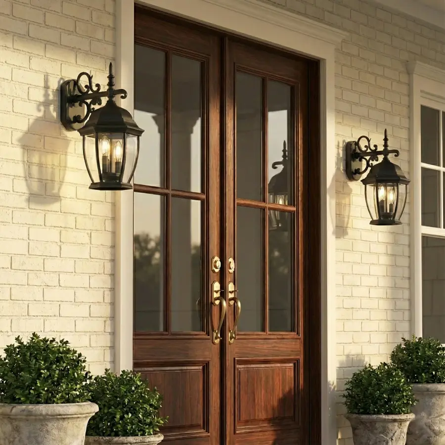 Wexford 3-Light Outdoor Wall Lantern - Image 7