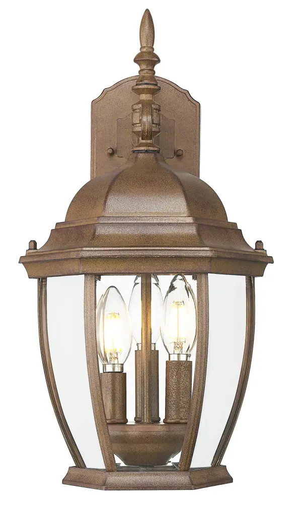 Wexford 3-Light Outdoor Wall Lantern - Image 2