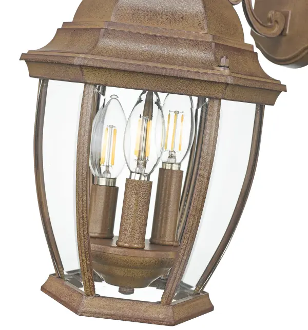 Wexford 3-Light Outdoor Wall Lantern - Image 4