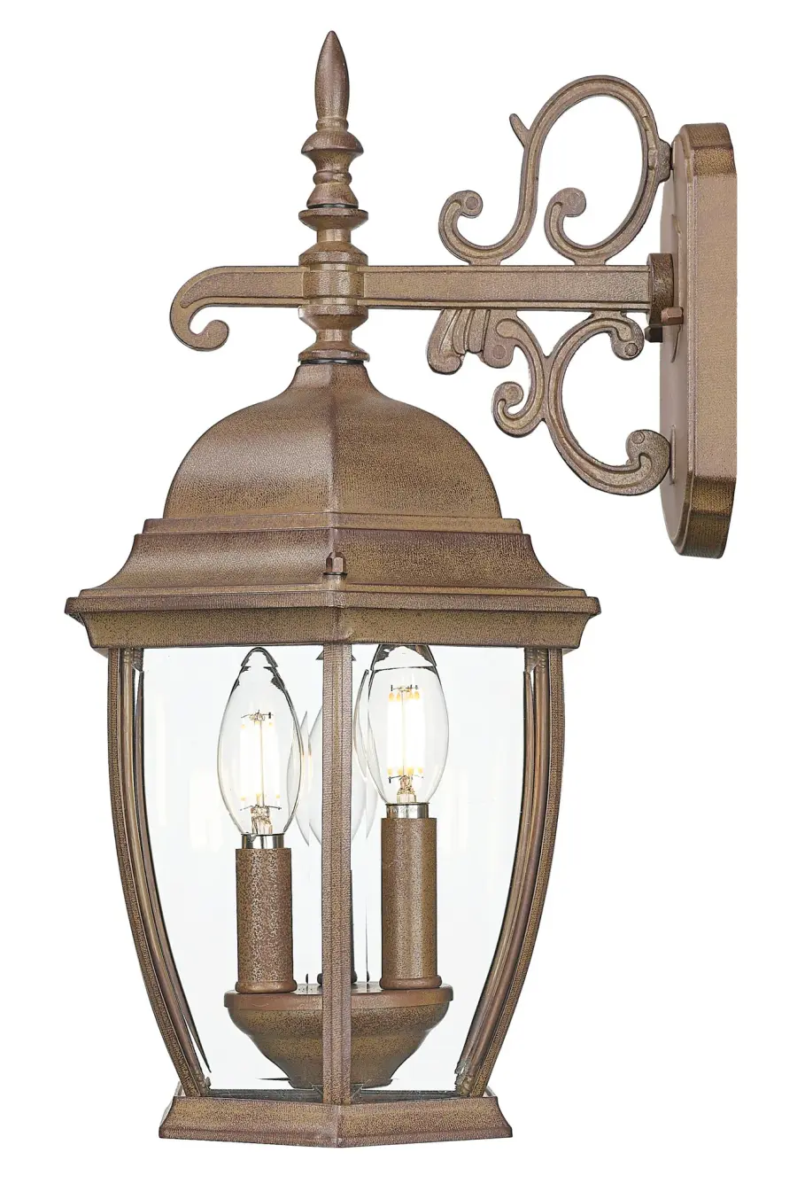 Wexford 3-Light Outdoor Wall Lantern - Image 5