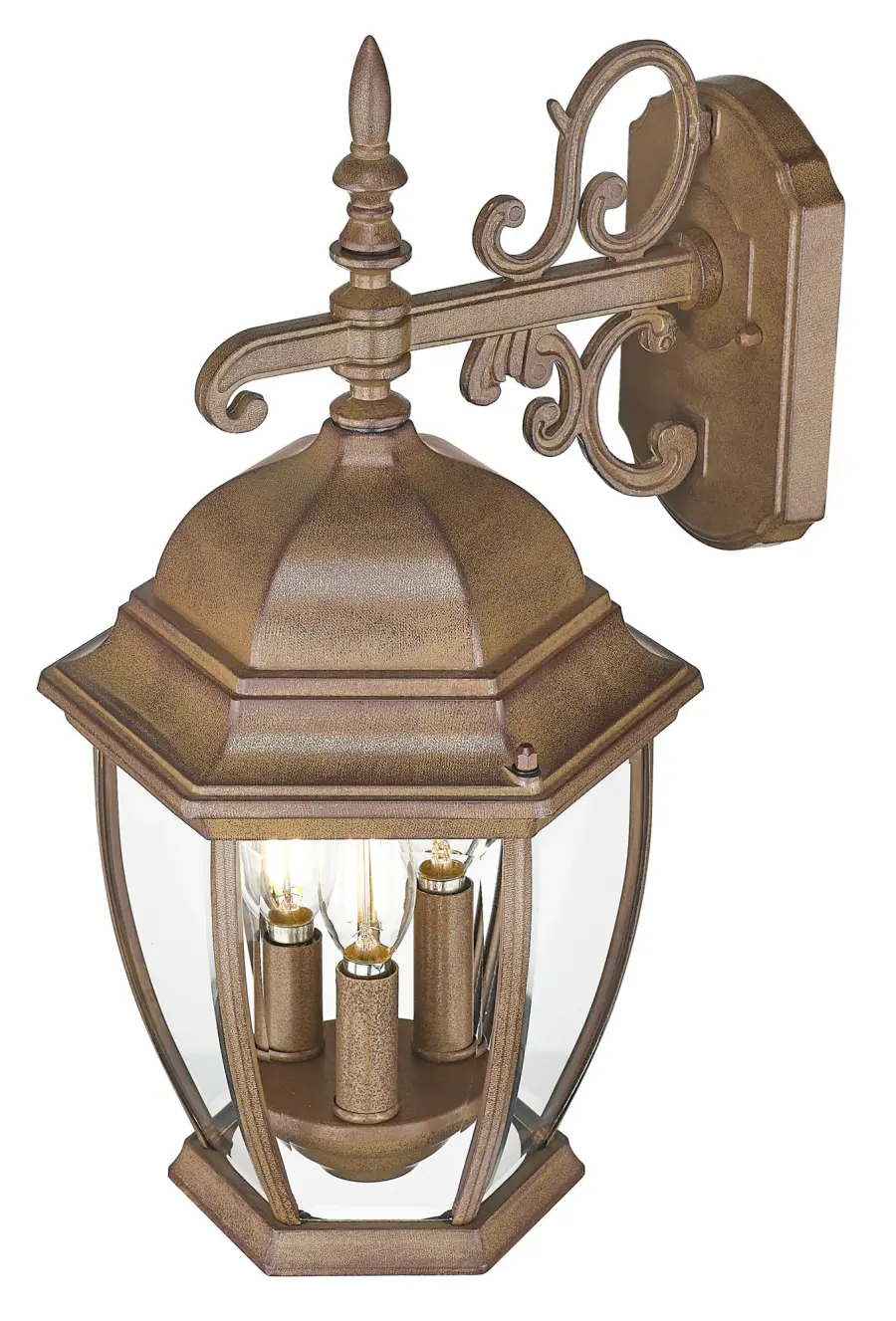 Wexford 3-Light Outdoor Wall Lantern - Image 6