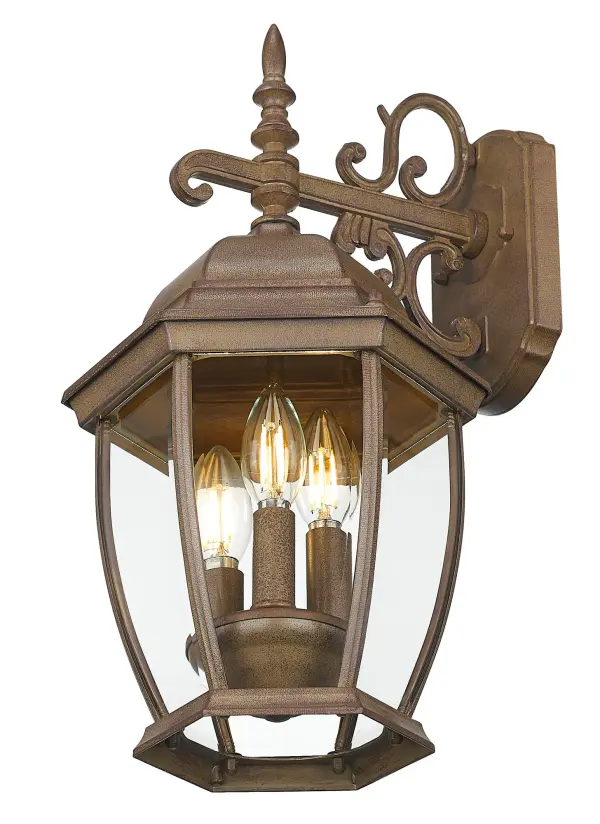Wexford 3-Light Outdoor Wall Lantern - Image 7