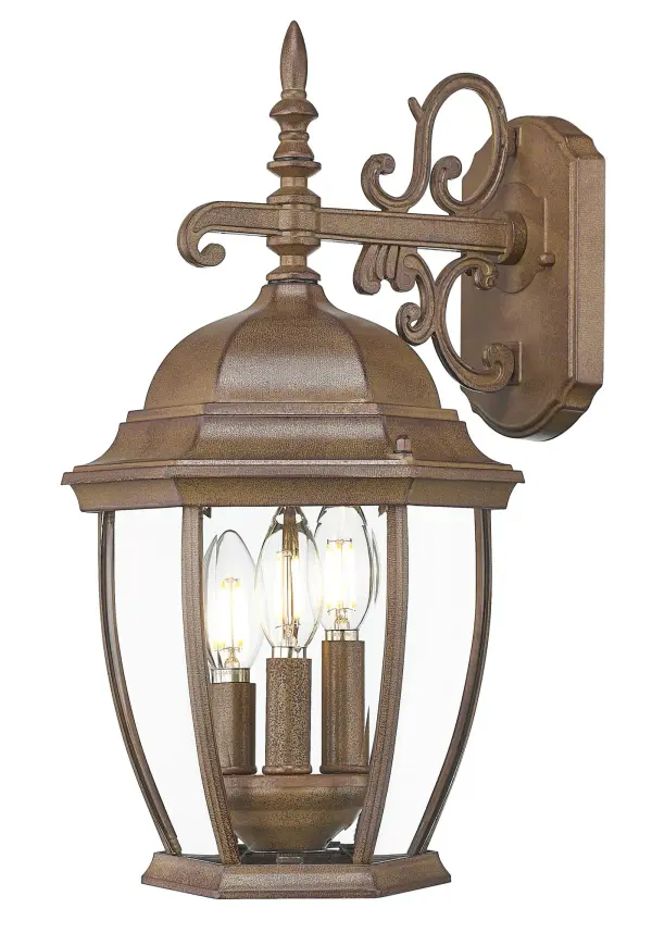 Wexford 3-Light Outdoor Wall Lantern - Image 8