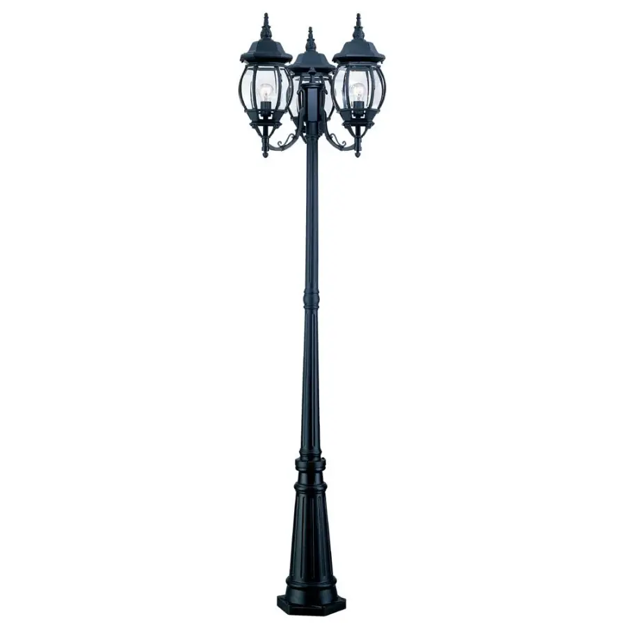 Chateau 3-Head Outdoor Post Light