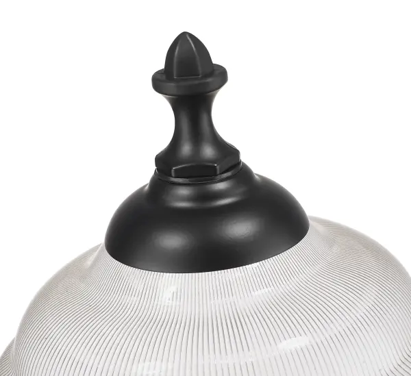 Acorn 1-Light Outdoor Post Mount in Matte Black - Image 7
