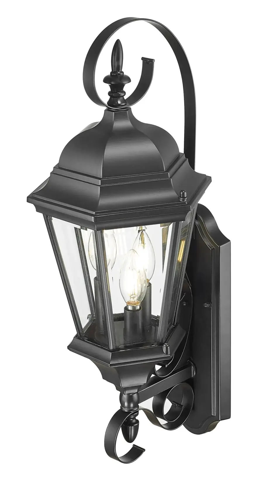 New Orleans 3-Light Outdoor Wall Lantern - Image 4