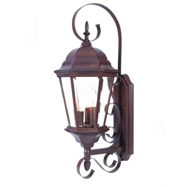 New Orleans 3-Light Outdoor Wall Lantern