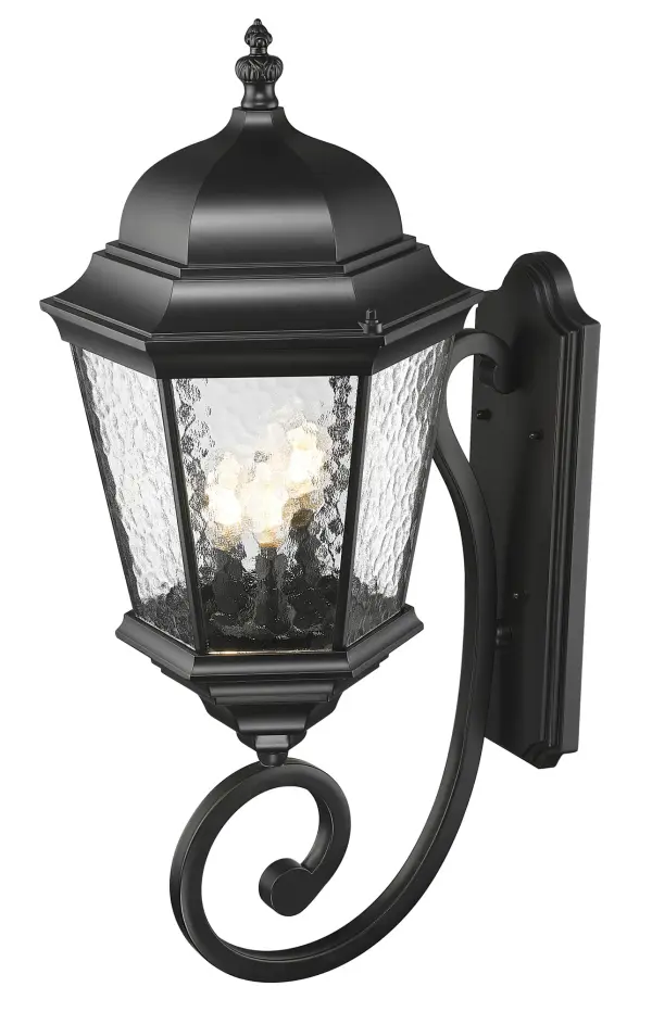 Telfair 3-Light Outdoor Wall Sconce - Image 6