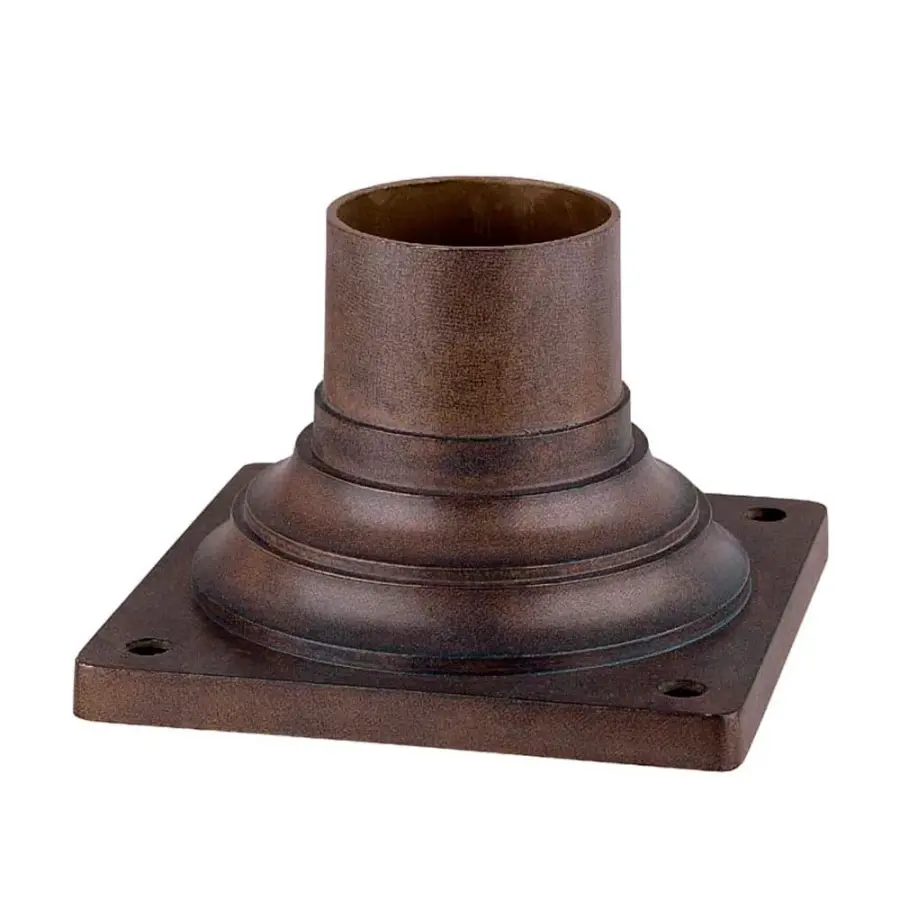 Pier Mount Adapter in Burled Walnut