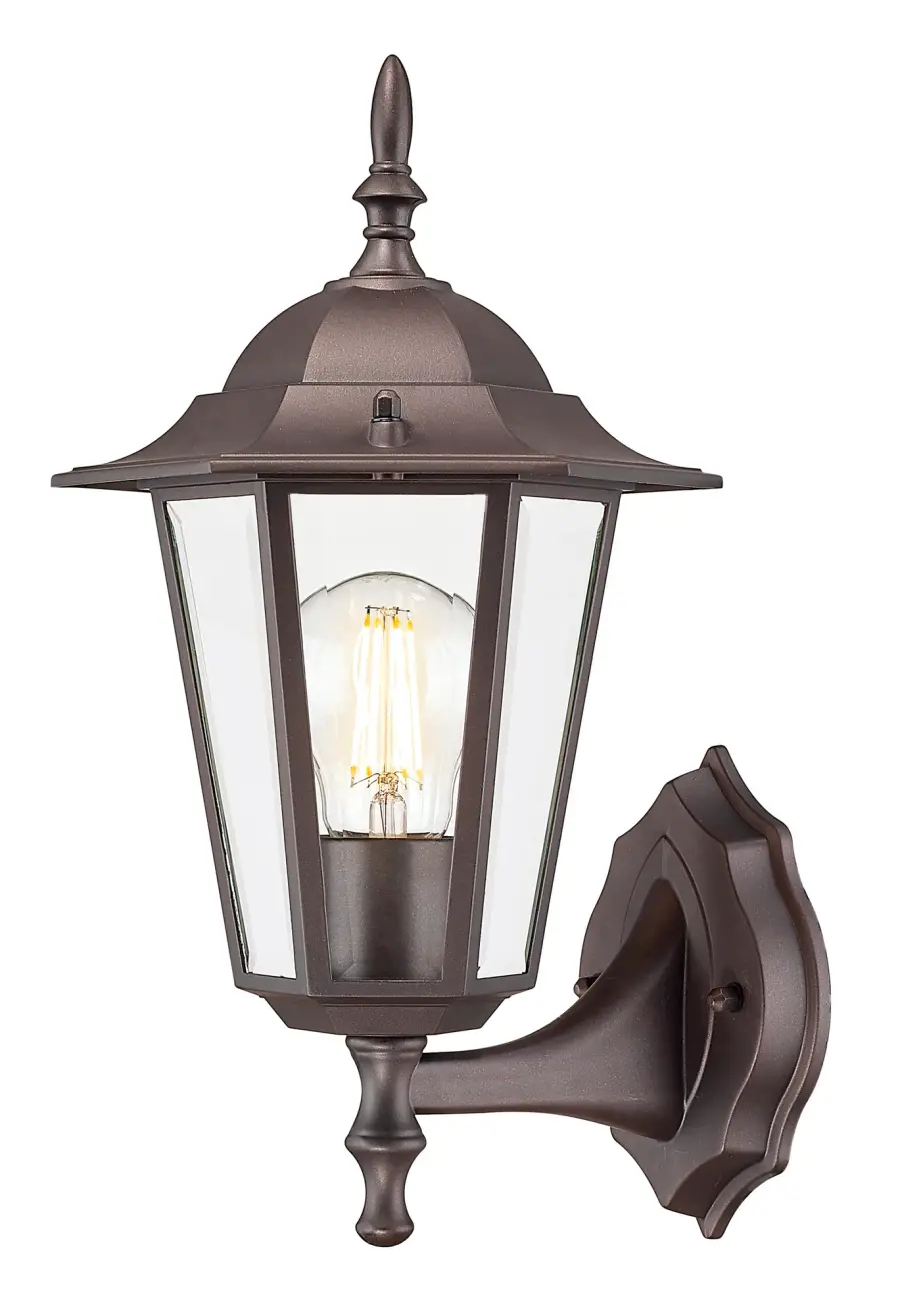 Camelot 1-Light Outdoor Wall Lantern - Image 1