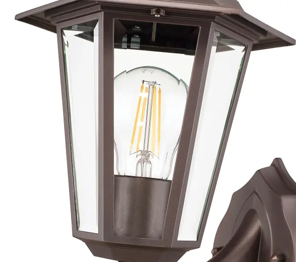 Camelot 1-Light Outdoor Wall Lantern - Image 3