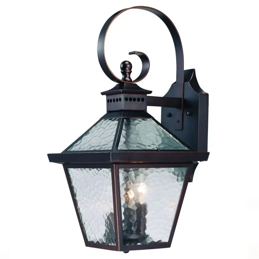 Bay Street 3-Light Outdoor Wall Lantern
