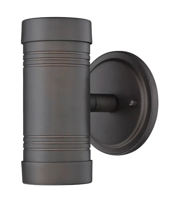 MR16 Cylinders 2-Light Outdoor Wall Sconce - Image 3