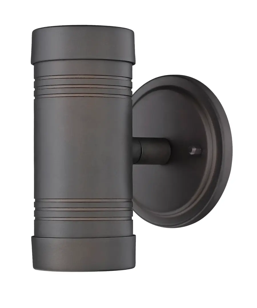 MR16 Cylinders 2-Light Outdoor Wall Sconce - Image 3
