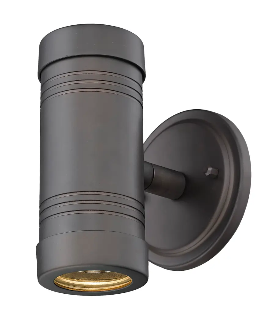 MR16 Cylinders 2-Light Outdoor Wall Sconce - Image 5