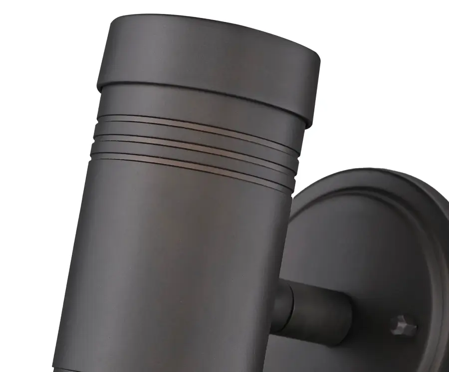 MR16 Cylinders 2-Light Outdoor Wall Sconce - Image 8